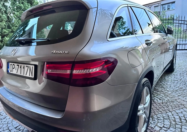 Mercedes-Benz GLC cena 165000 przebieg: 44438, rok produkcji 2018 z Opole małe 67